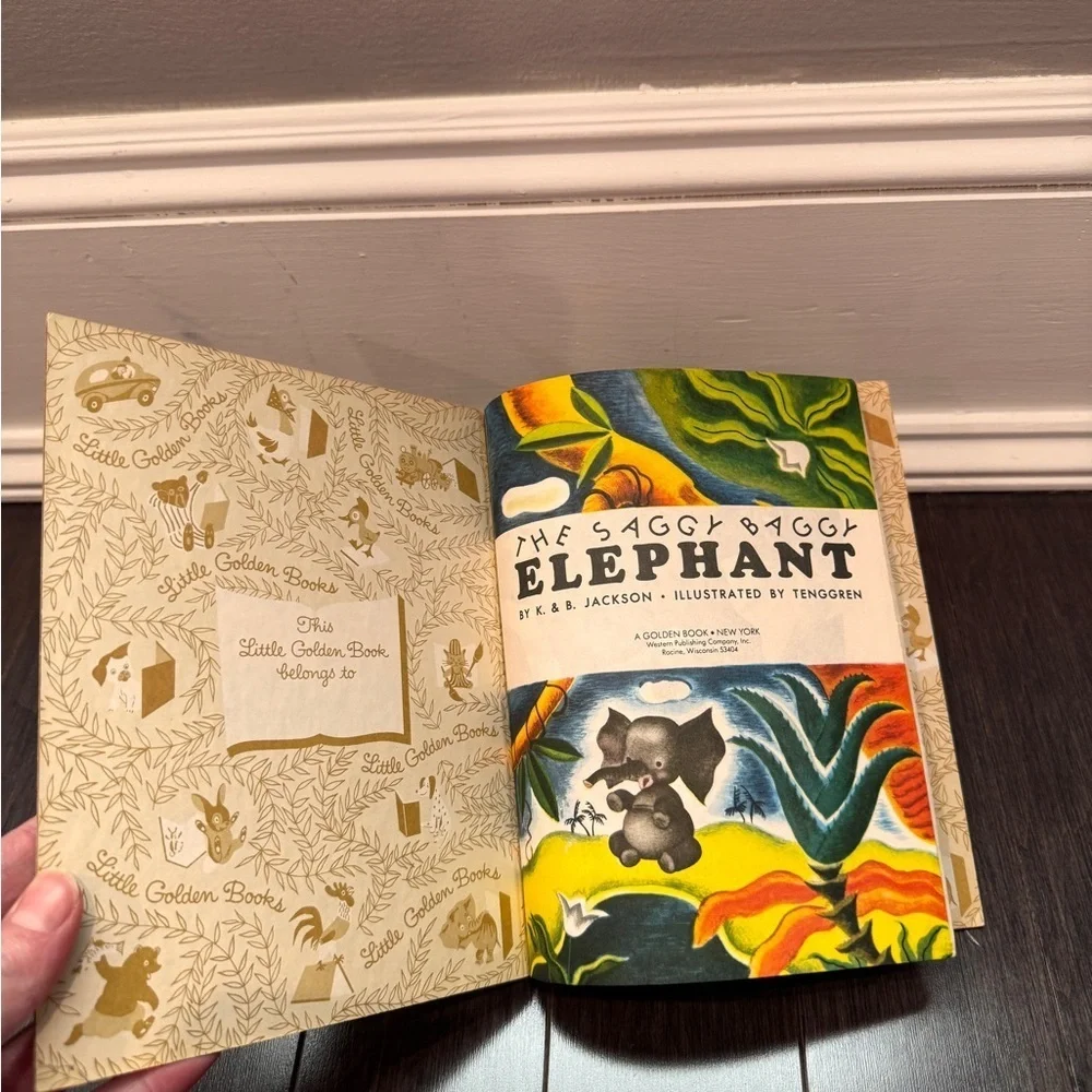 Little Golden Book shown photos